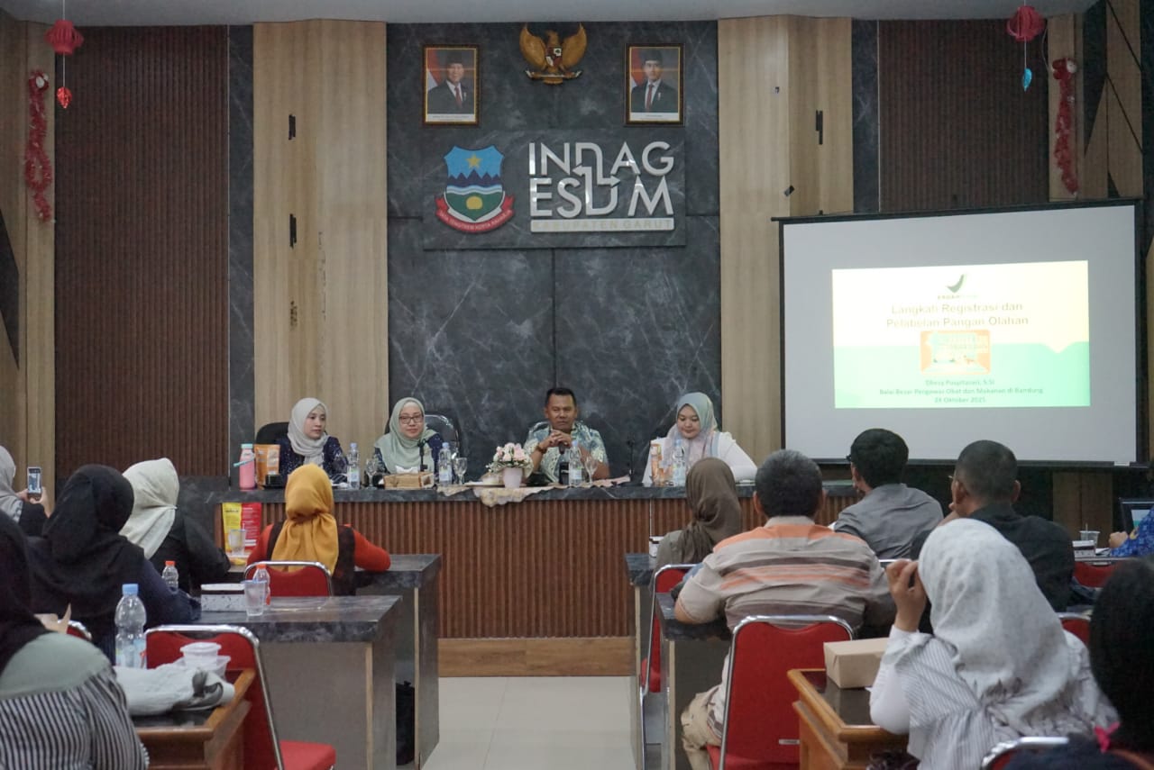 Disperindag Garut Gagas Sosialisasi Izin Edar BPOM